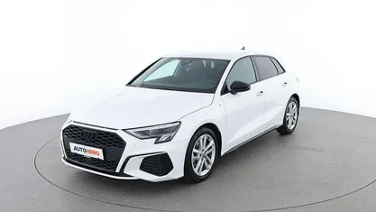 Gebraucht Audi A3 Sportback S-Line 110 PS (80 kW) 2022 Weiß Kleinwagen