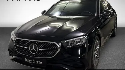 Gebraucht Mercedes E220 Advanced 197 PS (144 kW) 2024 Obsidianschwarz metallic Limousine