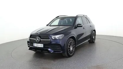 Gebraucht Mercedes GLE350 AMG line 194 PS (142 kW) 2021 Cavansitblau metalli SUV