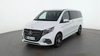 Bergkristallweiß met Gebraucht 2025 Mercedes V300 Avantgarde Van / Kleinbus | € 115.188 (Guter Preis)