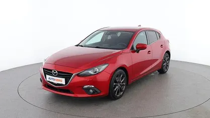 Gebraucht Mazda 3 Takumi-Line 120 PS (88 kW) 2016 Rot Limousine