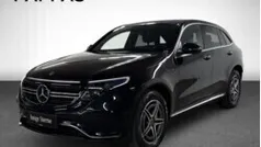 Obsidianschwarz metallic Gebraucht 2021 Mercedes EQC400 AMG line SUV | € 36.850 (Fairer Preis)