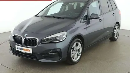 Grau Gebraucht 2021 BMW 218 Gran Tourer Sport Line Van / Kleinbus | € 24.690 (Fairer Preis)