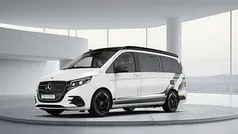 Bergkristallweiß met Gebraucht 2025 Mercedes V300 Marco Polo Van / Kleinbus | € 135.588