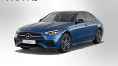 Spektralblau Gebraucht 2023 Mercedes C220 Night Limousine | € 49.950 (Fairer Preis)