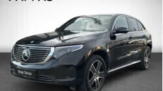 Obsidianschwarz metallic Gebraucht 2022 Mercedes EQC400 AMG line SUV | € 39.950 (Fairer Preis)