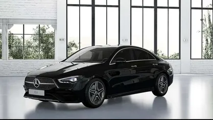 Gebraucht Mercedes CLA200 AMG line 150 PS (110 kW) 2025 Metalliclack kosmosschwarz Coupé