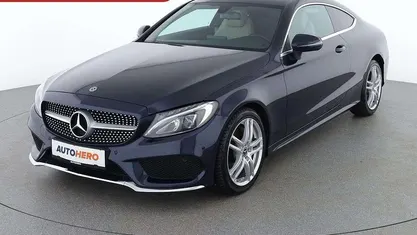 Blau Gebraucht 2018 Mercedes C220 AMG line Coupé | € 29.890 (Guter Preis)