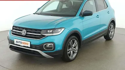 Grün Gebraucht 2021 VW T-Cross Style SUV | € 21.590 (Fairer Preis)