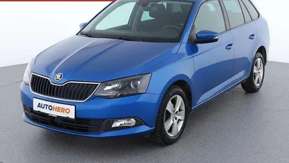 Gebraucht Skoda Fabia Ambition 95 PS (69 kW) 2017 Blau Kombi