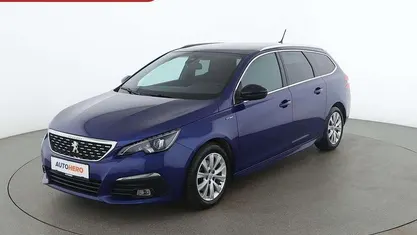Gebraucht Peugeot 308 GT-line 120 PS (88 kW) 2017 Blau Kombi
