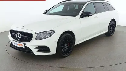 Gebraucht Mercedes E220 AMG line 194 PS (142 kW) 2018 Weiß Kombi