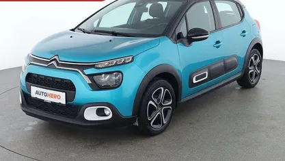 Gebraucht Citroën C3 Feel 82 PS (60 kW) 2020 Blau Kleinwagen