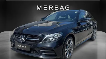 Gebraucht Mercedes C180 122 PS (89 kW) 2019 Obsidianschwarz Kombi