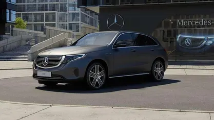 Designo selenitgrau Gebraucht 2021 Mercedes EQC400 AMG line SUV | € 34.950 (Guter Preis)