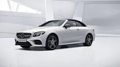 Polarweiß Gebraucht 2018 Mercedes E220 AMG line Cabrio | € 42.650 (Fairer Preis)
