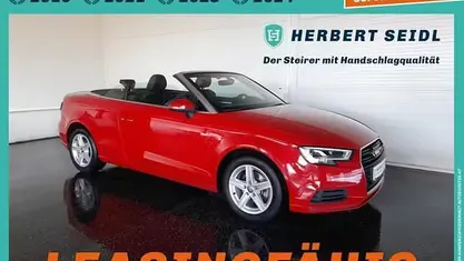 Gebraucht Audi A3 Cabriolet Design 150 PS (110 kW) 2020 Rot Cabrio