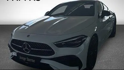 Polarweiß Gebraucht 2024 Mercedes CLE220 AMG line Coupé | € 59.890 (Fairer Preis)