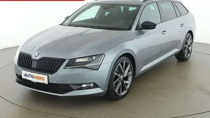 Gebraucht Skoda Superb SportLine 190 PS (139 kW) 2019 Grau Kombi