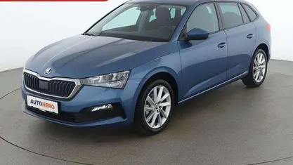 Gebraucht Skoda Scala Style 150 PS (110 kW) 2019 Blau Kleinwagen