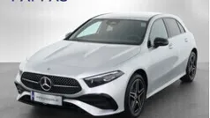 Iridiumsilber metallic Gebraucht 2023 Mercedes A250 AMG line Limousine | € 39.900 (Fairer Preis)