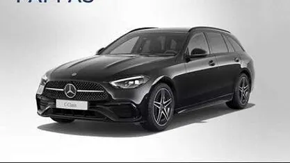 Obsidianschwarz metallic Gebraucht 2024 Mercedes C300e Edition Kombi | € 50.950 (Fairer Preis)