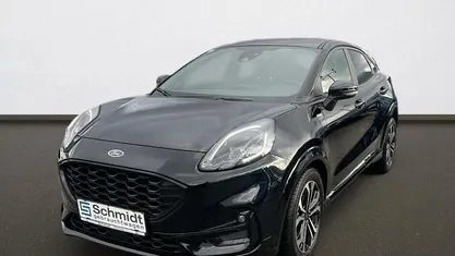 Gebraucht Ford Puma ST-Line 124 PS (91 kW) 2024 Agate black metallic  (pn4gm) SUV