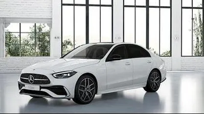 Gebraucht Mercedes C200 AMG line 163 PS (119 kW) 2025 Weiß Limousine