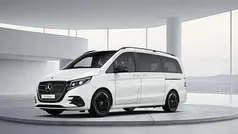 Bergkristallweiß met Gebraucht 2025 Mercedes V300 Avantgarde Van / Kleinbus | € 110.388 (Superpreis)