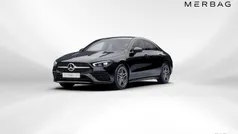 Nachtschwarz Gebraucht 2021 Mercedes CLA200 AMG line Coupé | € 29.990 (Superpreis)