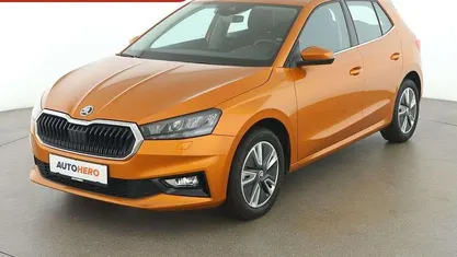 Gebraucht Skoda Fabia Style 110 PS (80 kW) 2022 Orange Kleinwagen