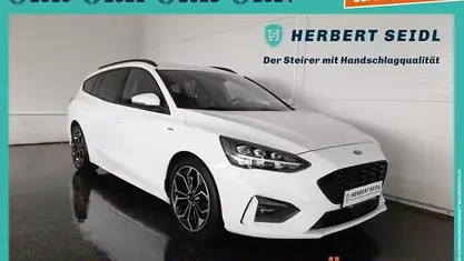Gebraucht Ford Focus ST-Line 120 PS (88 kW) 2020 Weiß Kombi