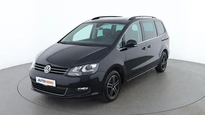 Gebraucht VW Sharan Comfortline 150 PS (110 kW) 2016 Schwarz Van / Kleinbus