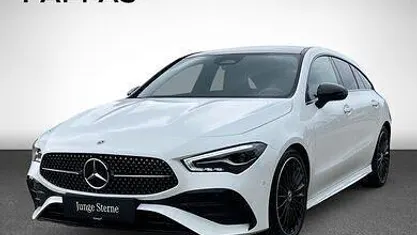 Gebraucht Mercedes CLA200 Shooting Brake AMG line 163 PS (119 kW) 2024 Polarweiß Kombi