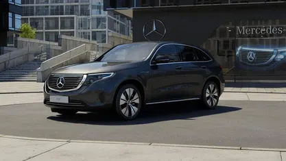 Metalliclack selenitgrau Gebraucht 2022 Mercedes EQC400 AMG line SUV | € 35.900 (Superpreis)