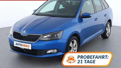 Gebraucht Skoda Fabia Ambition 95 PS (69 kW) 2017 Blau Kombi