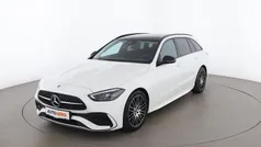 Weiß Gebraucht 2022 Mercedes C220 AMG line Kombi | € 38.290 (Fairer Preis)