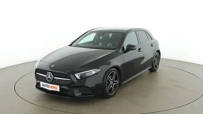 Schwarz Gebraucht 2019 Mercedes A160 AMG line Limousine | € 20.490 (Fairer Preis)