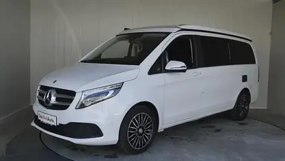 Weiss metallic Gebraucht 2020 Mercedes V220 Marco Polo Van / Kleinbus | € 68.590