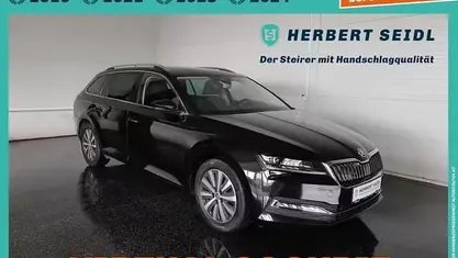 Gebraucht Skoda Superb Style 150 PS (110 kW) 2022 Schwarz Kombi