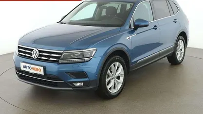 Blau Gebraucht 2020 VW Tiguan Allspace Highline SUV | € 29.790 (Superpreis)