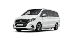 Bergkristallweiß met Gebraucht 2025 Mercedes V250 Style Van / Kleinbus | € 79.990 (Fairer Preis)