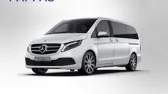 Bergkristallweiß met Gebraucht 2023 Mercedes V250 Van / Kleinbus | € 67.990 (Superpreis)