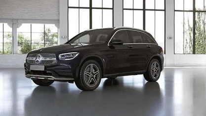 Gebraucht Mercedes GLC220 AMG line 194 PS (142 kW) 2022 Obsidianschwarz metallic SUV