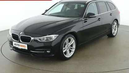 Schwarz Gebraucht 2018 BMW 316 Sport Line Kombi | € 18.090 (Fairer Preis)
