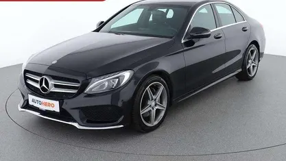 Schwarz Gebraucht 2016 Mercedes C200 AMG line Limousine | € 20.990 (Fairer Preis)