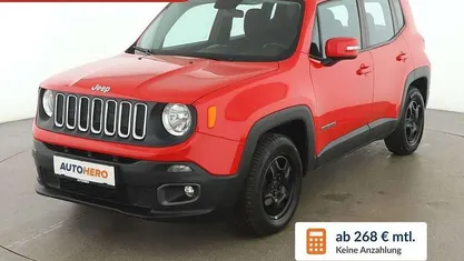 Gebraucht Jeep Renegade Longitude 120 PS (88 kW) 2015 Rot SUV
