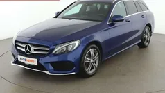 Blau Gebraucht 2018 Mercedes C220 AMG line Kombi | € 24.590 (Fairer Preis)