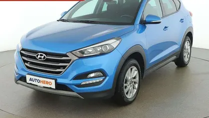 Blau Gebraucht 2017 Hyundai Tucson Premium SUV | € 14.590 (Fairer Preis)