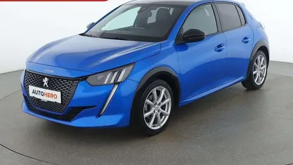 Gebraucht Peugeot 208 GT-line 101 PS (74 kW) 2021 Blau Kleinwagen